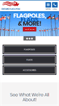 Mobile Screenshot of ontarioflagandpole.com